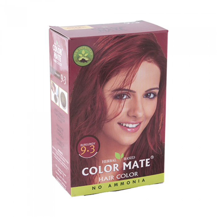 Краска для волос COLOR MATE Hair Color (тон 9.3, бургундия), 1 уп -15 гр