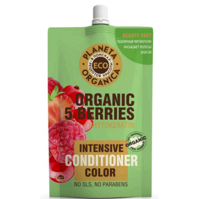 Бальзам для яркости цвета волос "Organic 5 berries" Дой Пак, 200 мл
