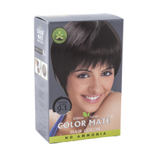 Краска для волос Color Mate Hair Color (тон 9.1, натуральный чёрный), 1 уп - 15 гр