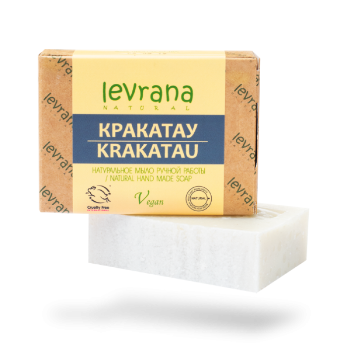 Натуральное мыло Кракатау levrana, 100 гр