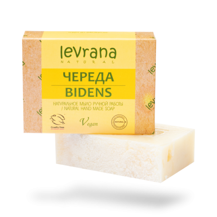 Натуральное мыло Череда levrana, 100 гр