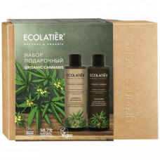 Подарочный набор Ecolatier Organic Cannabis Шампунь + Бальзам для волос 200 мл