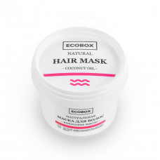 Натуральная маска для волос "Кокосовое масло", 120 мл